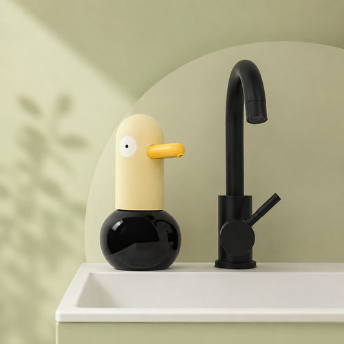 جاصابونی اتوماتیک اردکی (Duck Cartoon Automatic Soap Dispenser)